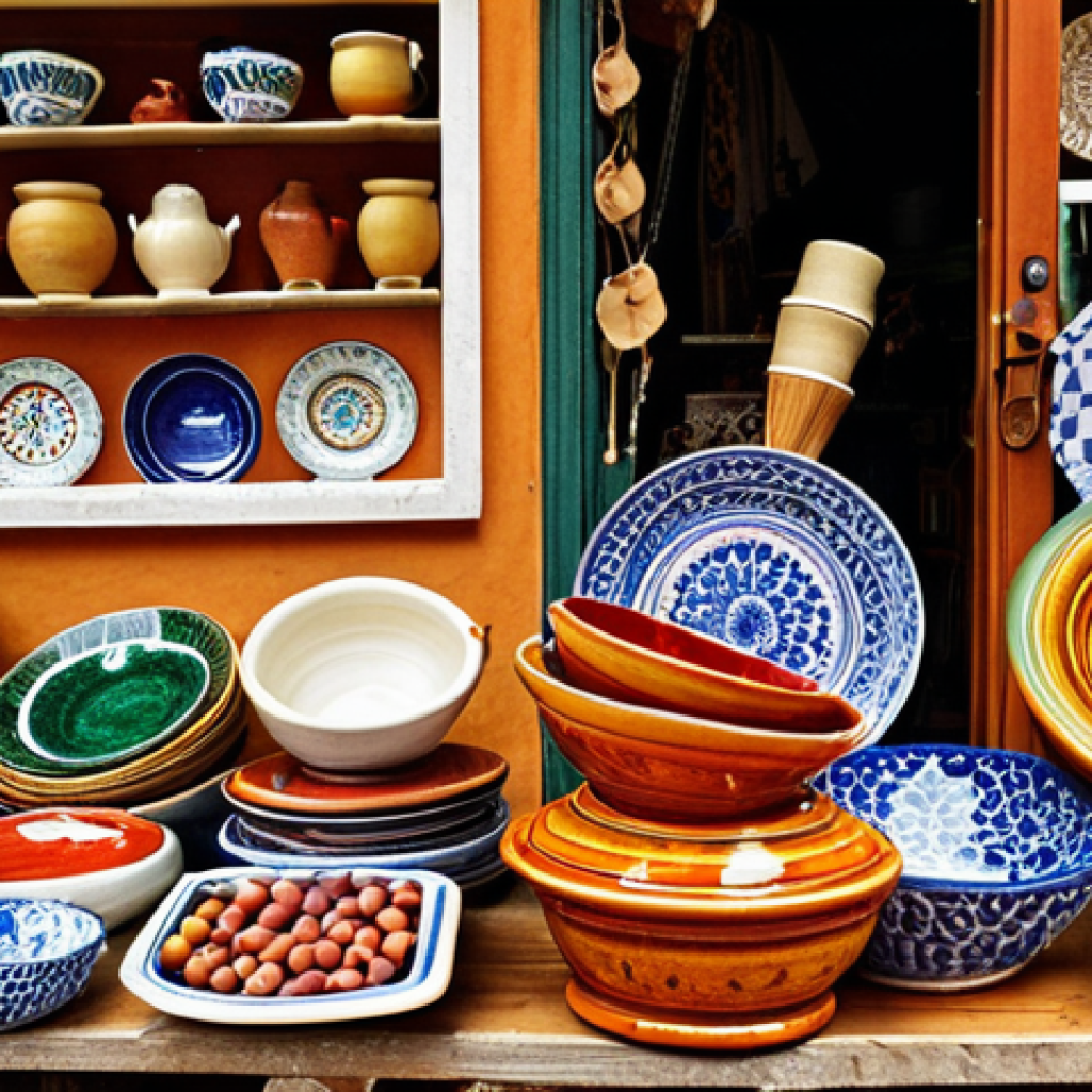 **

"A bustling local Italian market with artisans displaying handcrafted goods: ceramics, wood carvings, and textiles. Focus on the vibrant colors and textures, capturing the essence of Italian craftsmanship and the interaction between artisans and customers. Capture the essence of "Made in Italy"

**